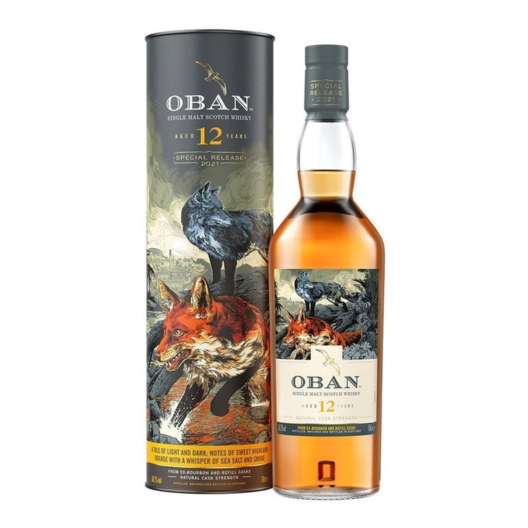 WHISKY OBAN 12YEARS OLD S.R. 2021 70CL- SINGLE MALT - ASTUCCIO